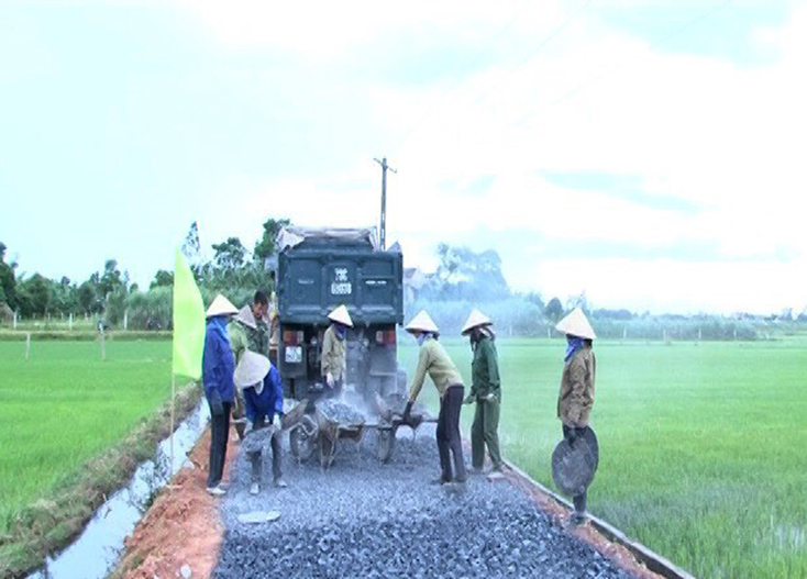 Bố Trạch: Tập trung xử lý dứt điểm nợ đọng nông thôn mới