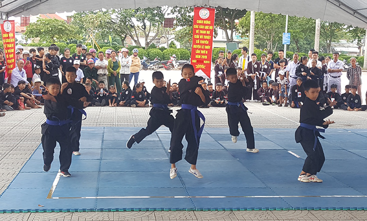 Lệ Thủy tổ chức giải võ thuật cổ truyền lần thứ 2, năm 2019