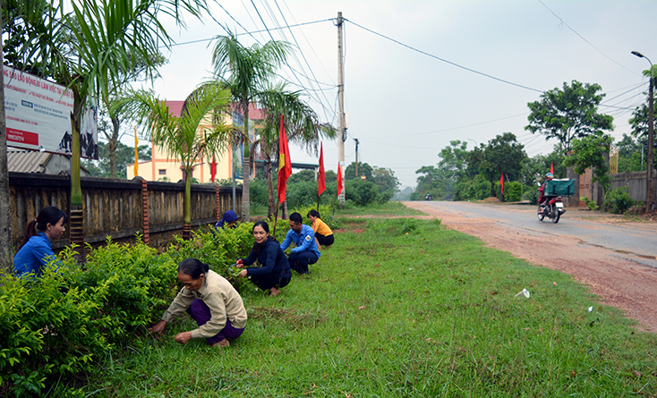 Vững tin về đích nông thôn mới