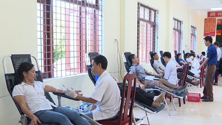Tuyên Hóa: Trên 600 người tham gia hiến máu tình nguyện đợt 2, năm 2019