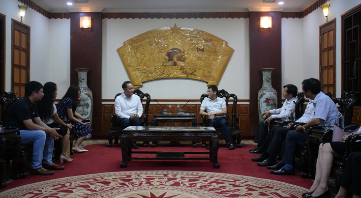 UBND tỉnh làm việc với Tập đoàn SCG - Thái Lan
