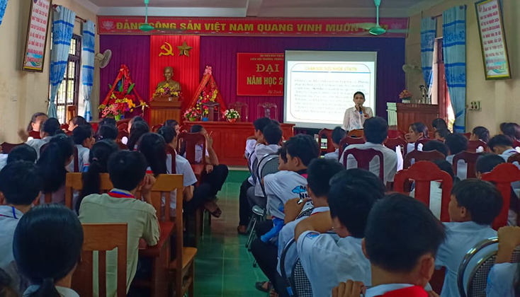 Xã Mỹ Thủy: Tỷ lệ sinh con thứ 3 có chiều hướng gia tăng