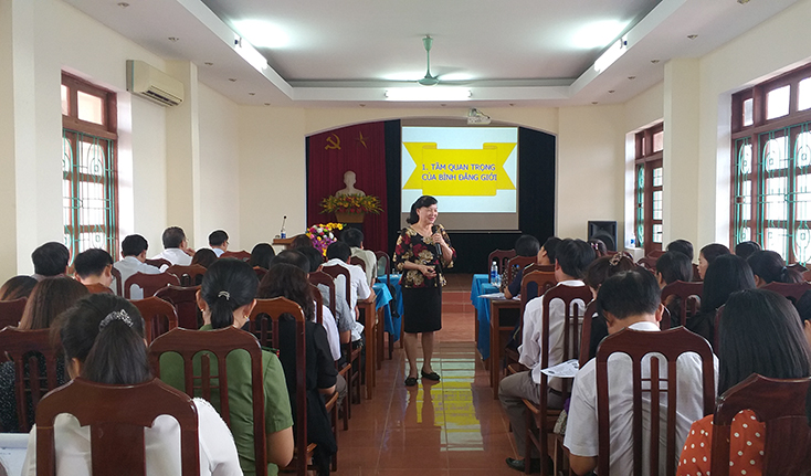 Tăng cường sự tham gia của phụ nữ trong lĩnh vực chính trị