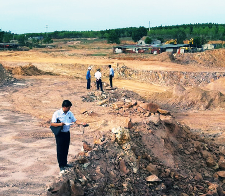 Quản lý tài nguyên khoáng sản tại huyện Bố Trạch:  Siết chặt quản lý, kiên quyết xử lý vi phạm