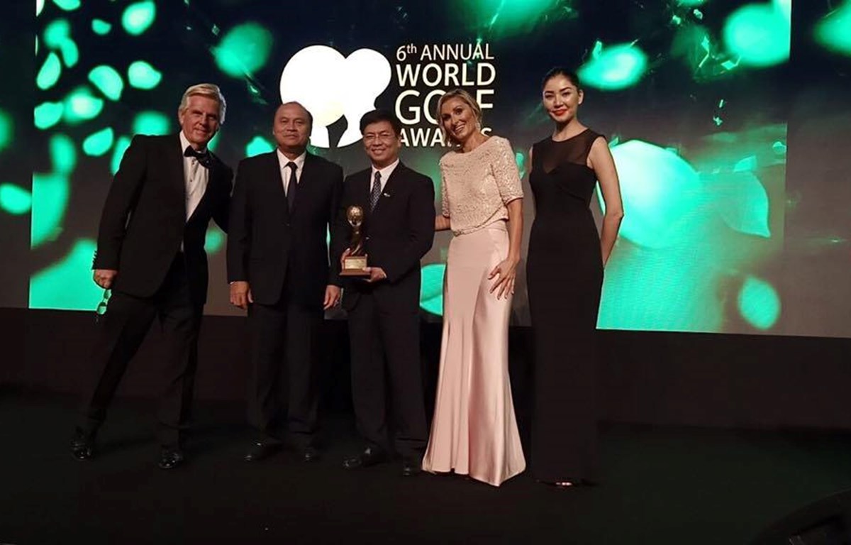 Việt Nam đoạt ''cú đúp'' giải thưởng tại World Golf Awards 2019