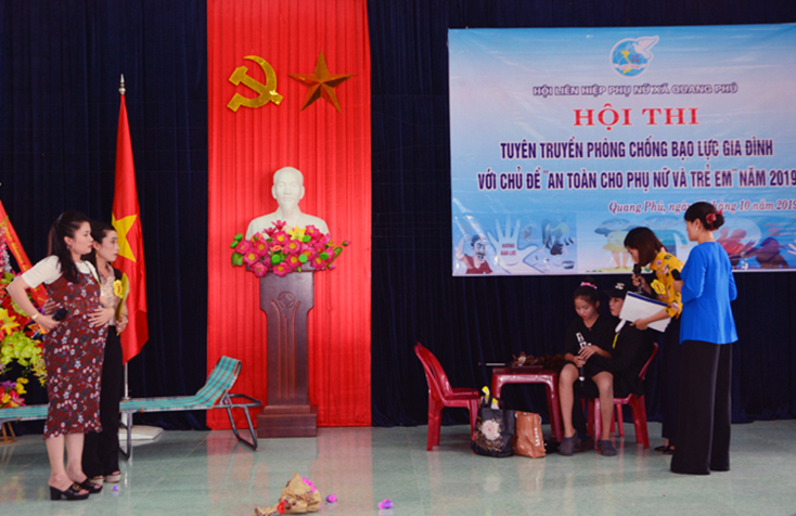 Hội LHPN xã Quang Phú: Tích cực phòng, chống bạo lực gia đình