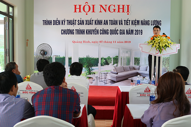 Trình diễn mô hình sản xuất kính an toàn và tiết kiệm năng lượng