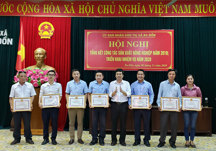 Thị xã Ba Đồn triển khai nhiệm vụ sản xuất nông nghiệp năm 2020