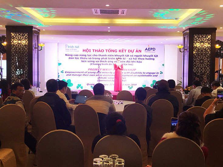 Hỗ trợ 112 mô hình sinh kế bền vững cho thanh niên khuyết tật và người khuyết tật dân tộc thiểu số
