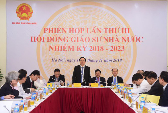 424 giáo sư, phó giáo sư được công nhận năm 2019