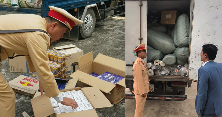 Liên tiếp phát hiện các vụ vận chuyển hàng lậu