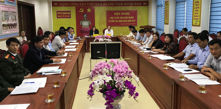Chủ động tham mưu bố trí cán bộ gắn với công tác nhân sự cấp ủy các cấp nhiệm kỳ 2020-2025