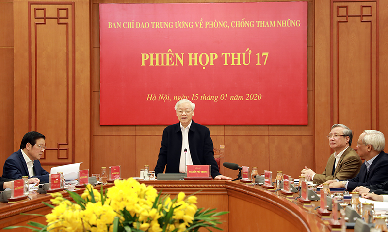 Tập trung thanh tra các lĩnh vực nhạy cảm; xử lý dứt điểm các vụ tham nhũng nghiêm trọng