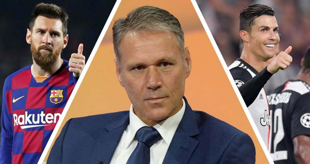 Van Basten: 'Nói Ronaldo giỏi hơn Messi là chẳng hiểu gì về bóng đá'