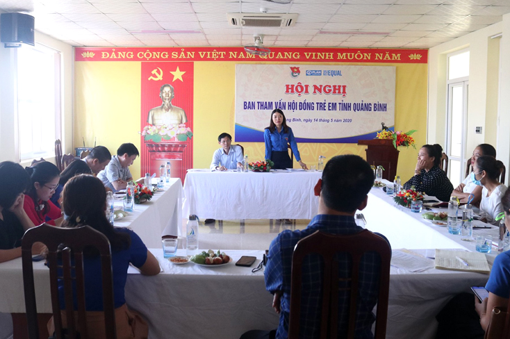 Hội nghị tham vấn Hội đồng trẻ em Quảng Bình