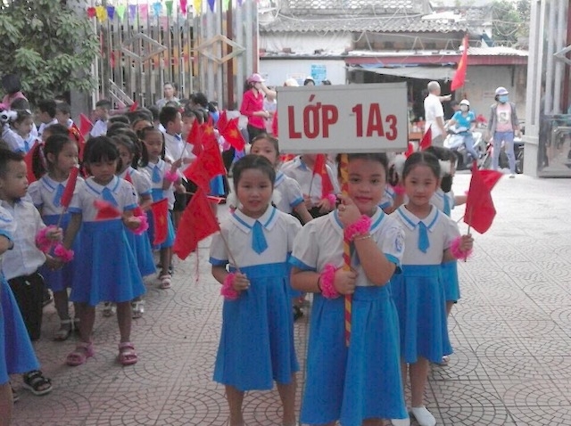Cùng con chuẩn bị vào lớp 1