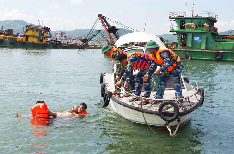 Tập huấn công tác ứng phó sự cố, thiên tai và tìm kiếm cứu nạn