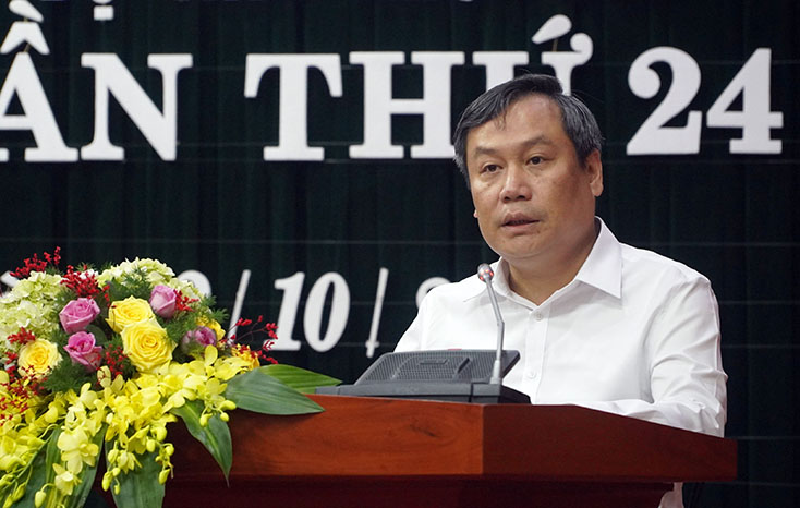 "Đảng bộ và Nhân dân Quảng Bình đoàn kết, nỗ lực, quyết tâm hoàn thành thắng lợi nhiệm vụ đã đề ra trong năm 2020"