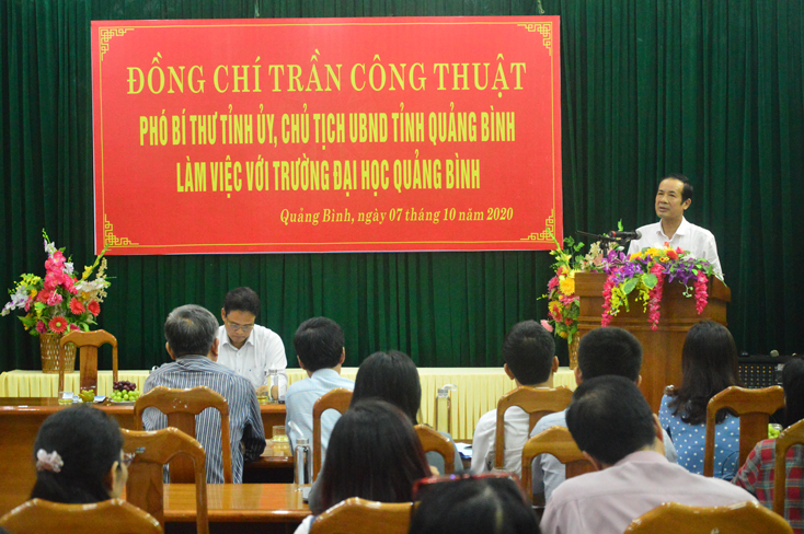 Chú trọng nâng cao chất lượng đào tạo, xây dựng danh tiếng của nhà trường