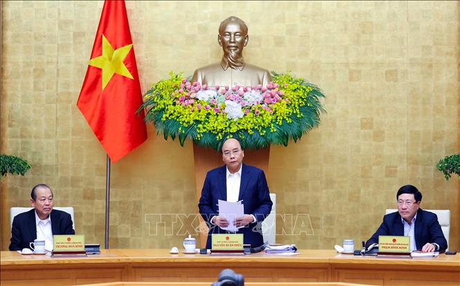 Nghị quyết về Hội nghị Chính phủ với địa phương và Phiên họp Chính phủ thường kỳ tháng 12-2020