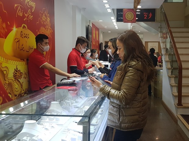 Giá vàng SJC và vàng Rồng Thăng Long cùng tăng phiên đầu tuần