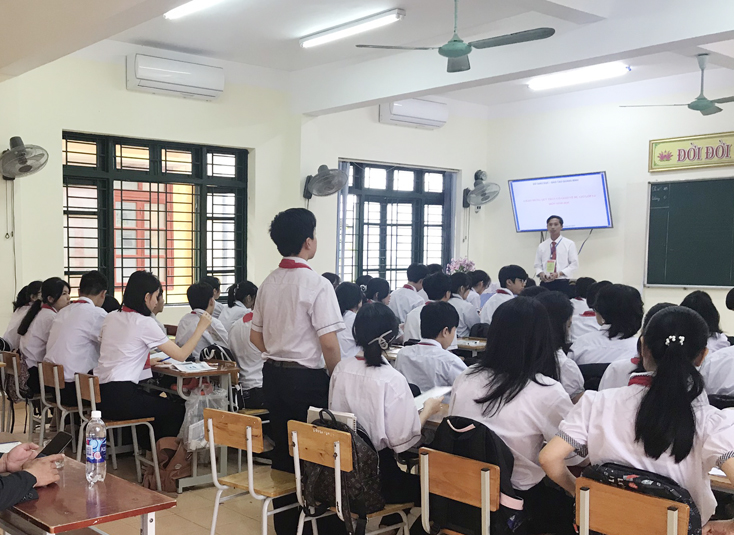 164 giáo viên tham gia hội thi Giáo viên dạy giỏi THCS cấp tỉnh
