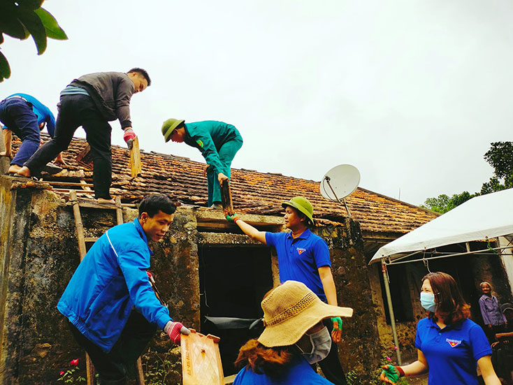 Huyện đoàn Quảng Trạch: Khởi công xây dựng nhà nhân ái cho cựu thanh niên xung phong