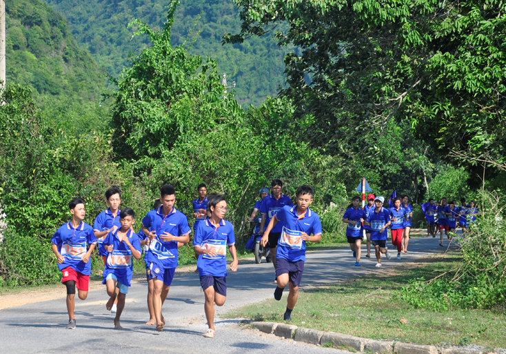 Lan tỏa phong trào chạy bộ ở Quảng Bình