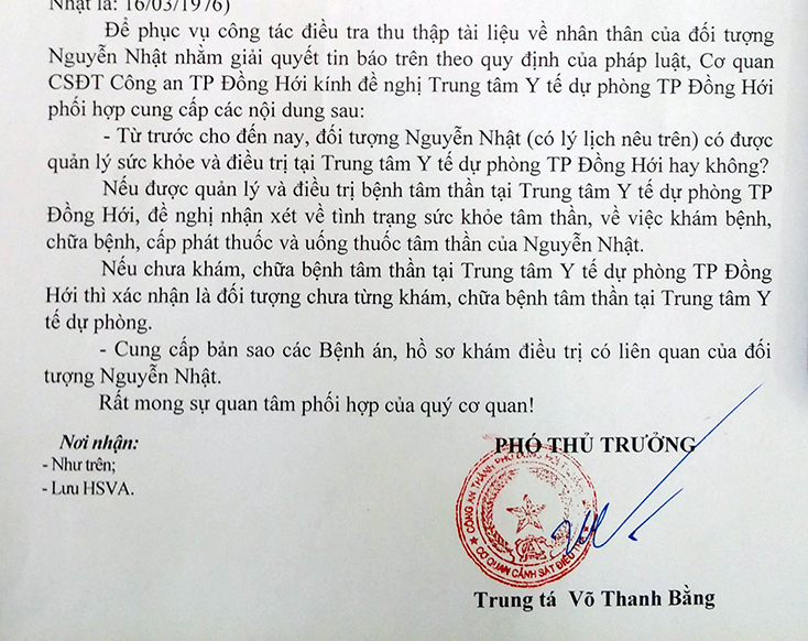 Chưa đủ cơ sở khẳng định Chủ tịch HĐND xã Bảo Ninh bao che cho người thân vi phạm pháp luật