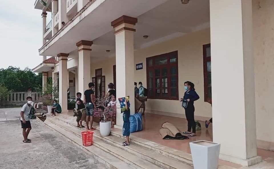Minh Hóa: 42 trường hợp F1 của 3 ca bệnh Covid-19 ở bản Bãi Dinh hoàn thành cách ly tập trung