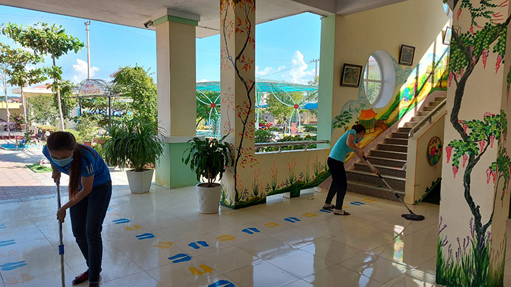 Nỗ lực bảo đảm công tác giáo dục-đào tạo gắn với việc an toàn trường học