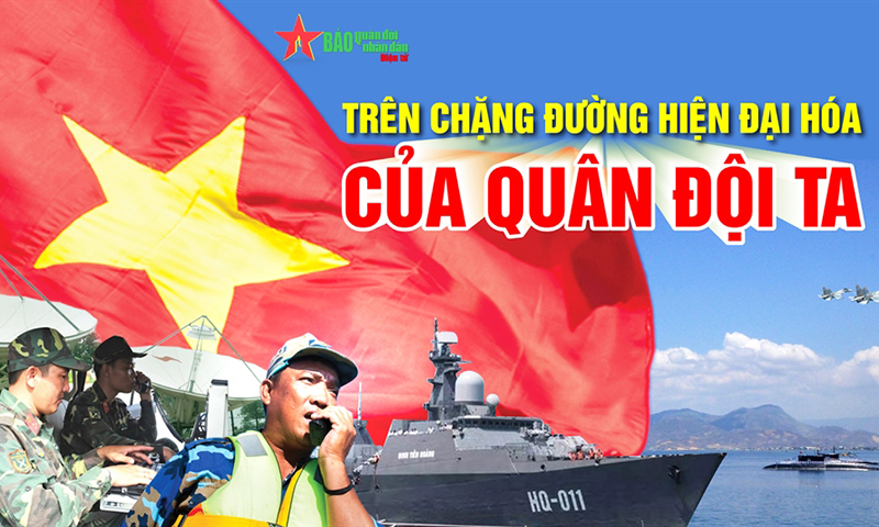 Những hình ảnh ấn tượng về quân đội tiến lên hiện đại