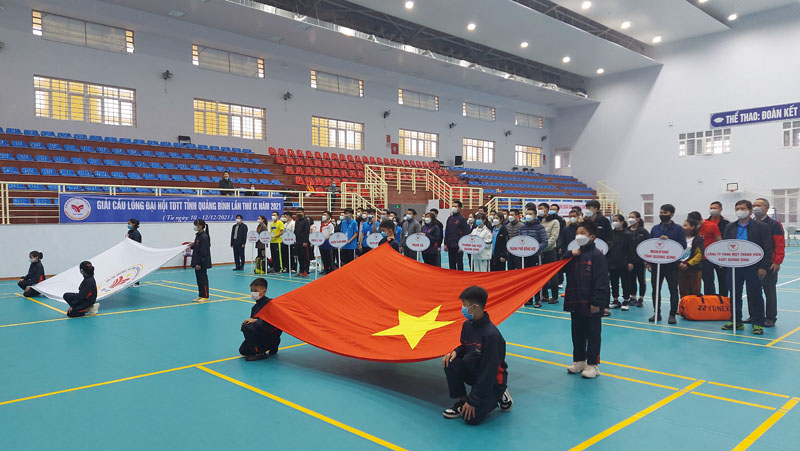 Khai mạc giải cầu lông Đại hội TDTT lần thứ IX