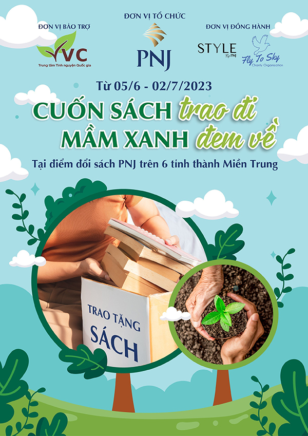 Cuốn sách trao đi - Mầm xanh đem về