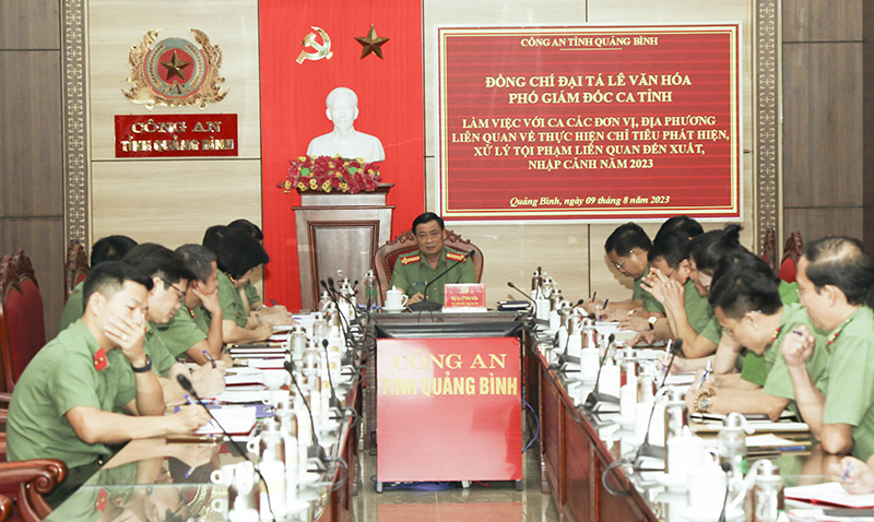Kiên quyết xử lý tội phạm liên quan đến xuất, nhập cảnh