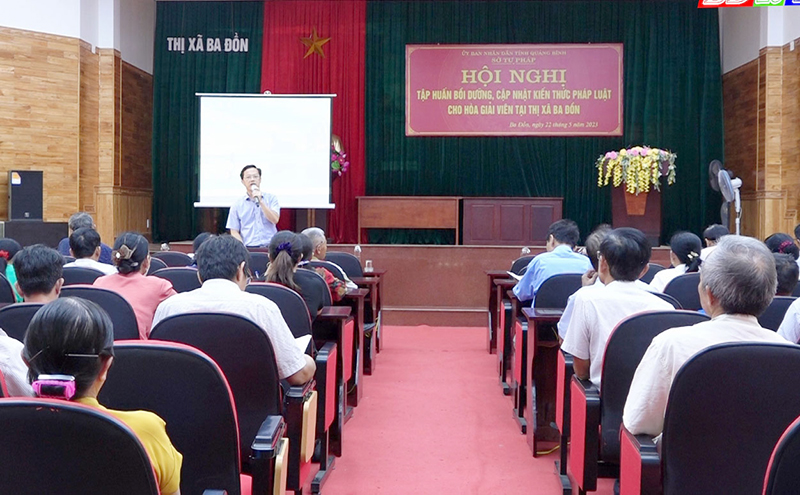 TX. Ba Đồn: Nâng cao hiệu quả hoạt động của các tổ hòa giải cơ sở