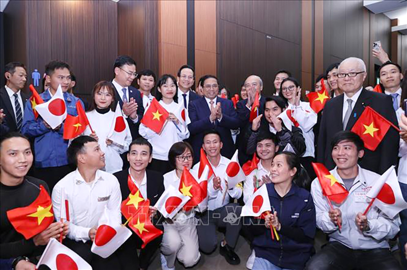 Thủ tướng Chính phủ Phạm Minh Chính dự diễn đàn hợp tác lao động Việt Nam-Nhật Bản