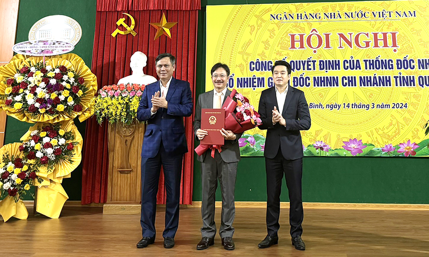 Bổ nhiệm Giám đốc Ngân hàng nhà nước-Chi nhánh Quảng Bình