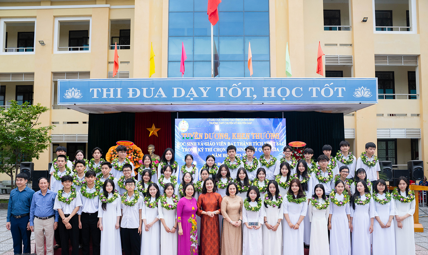 Rạng danh ngôi trường mang tên Đại tướng Võ Nguyên Giáp