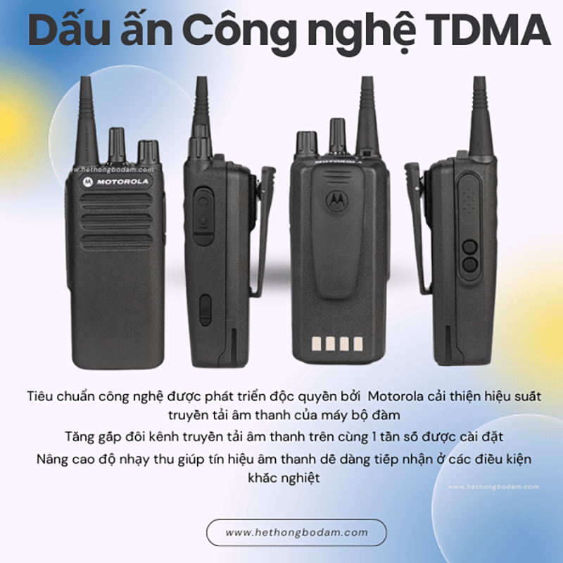 Vì sao máy bộ đàm thương hiệu Motorola được tin dùng và phổ biến trên toàn cầu?