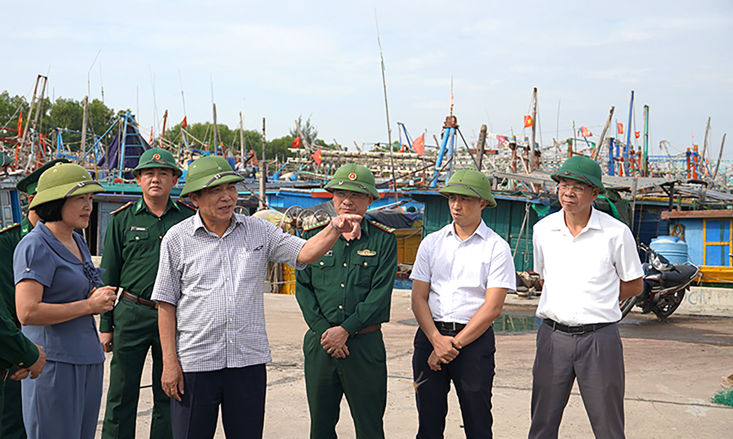 Nắm chắc diễn biến thời tiết, chủ động ứng phó với bão số 6