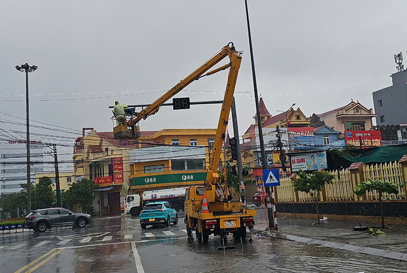 TP. Đồng Hới: Khắc phục hậu quả do mưa lũ