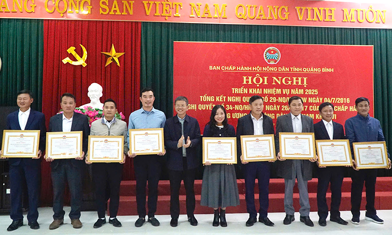 Hội Nông dân tỉnh: Triển khai nhiệm vụ năm 2025