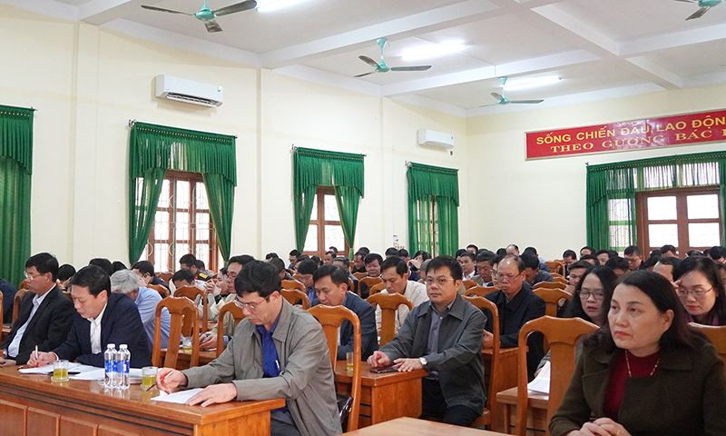 Bố Trạch: Triển khai nghị quyết về phát triển kinh tế-xã hội năm 2025