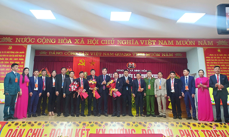 Đại hội Đảng bộ xã Minh Hóa lần thứ XXIII, nhiệm kỳ 2025-2030