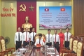 Hội đàm giữa Ban Tổ chức Tỉnh ủy Quảng Trị và Ban Tổ chức tỉnh Savannakhet