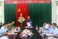 Ban Pháp chế HĐND tỉnh làm việc với Công an huyện Vĩnh Linh