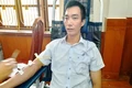 Thầy giáo 32 lần hiến máu tình nguyện