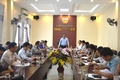 Chủ tịch UBND tỉnh Võ Văn Hưng kiểm tra tiến độ thực hiện các công trình, dự án trọng điểm
