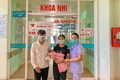 Một cháu bé 34 tháng tuổi nuốt đinh vào bụng
